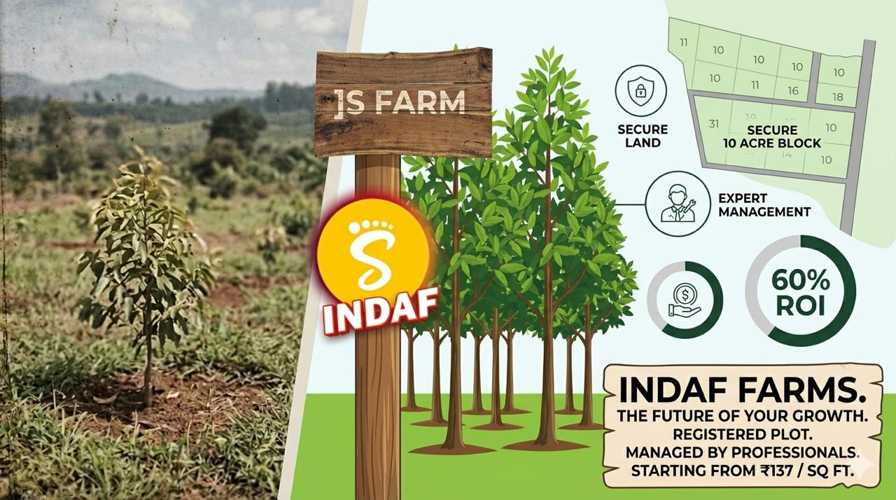 Farmland with rich soil